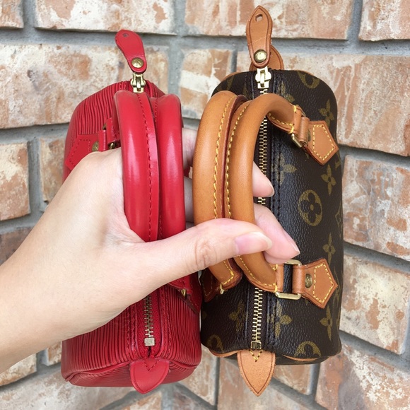 Louis Vuitton Mini Speedy Red Epi Special Order - Picture 5 of 8